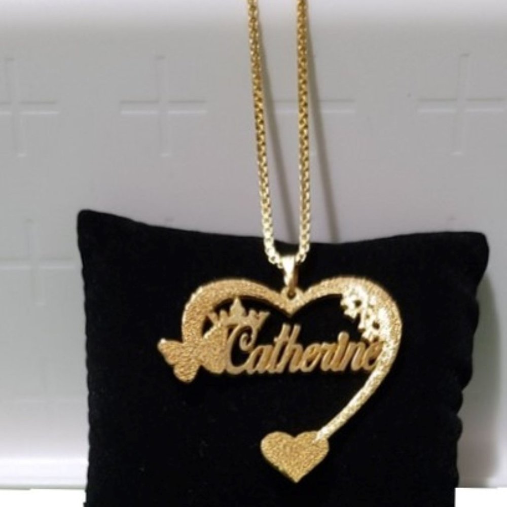 Name necklace pendant "Catherine"